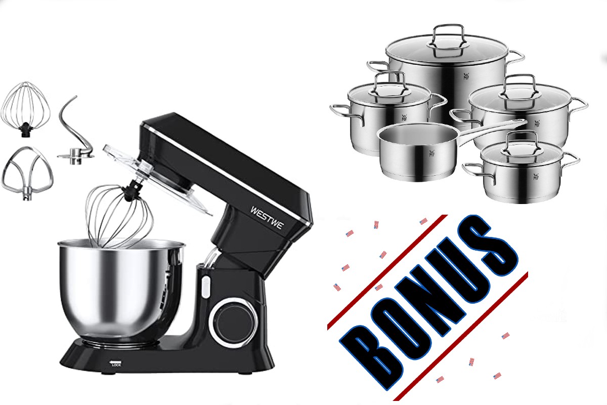 pentole e robot da cucina bonus 6000 euro