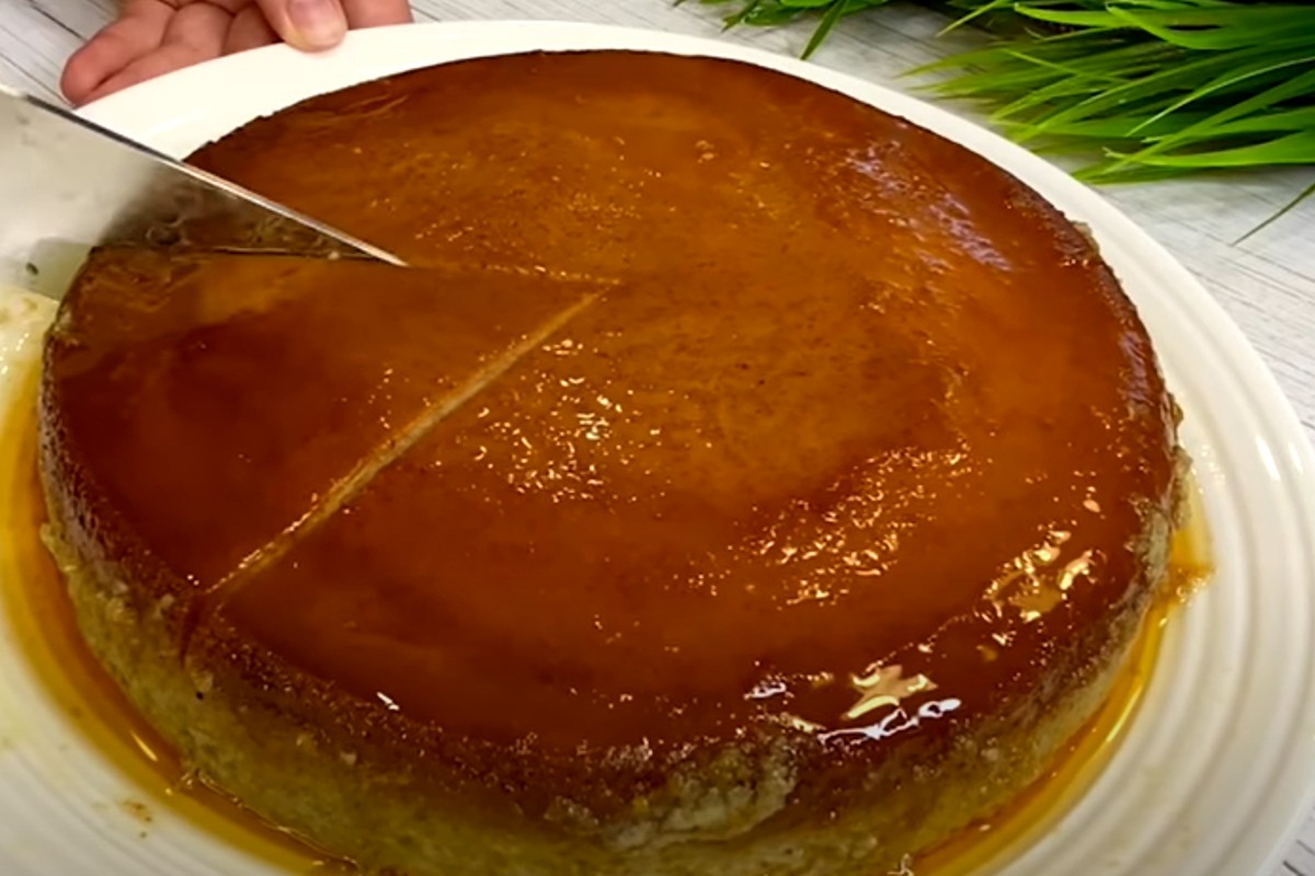 solo latte uova e banane flan di banane