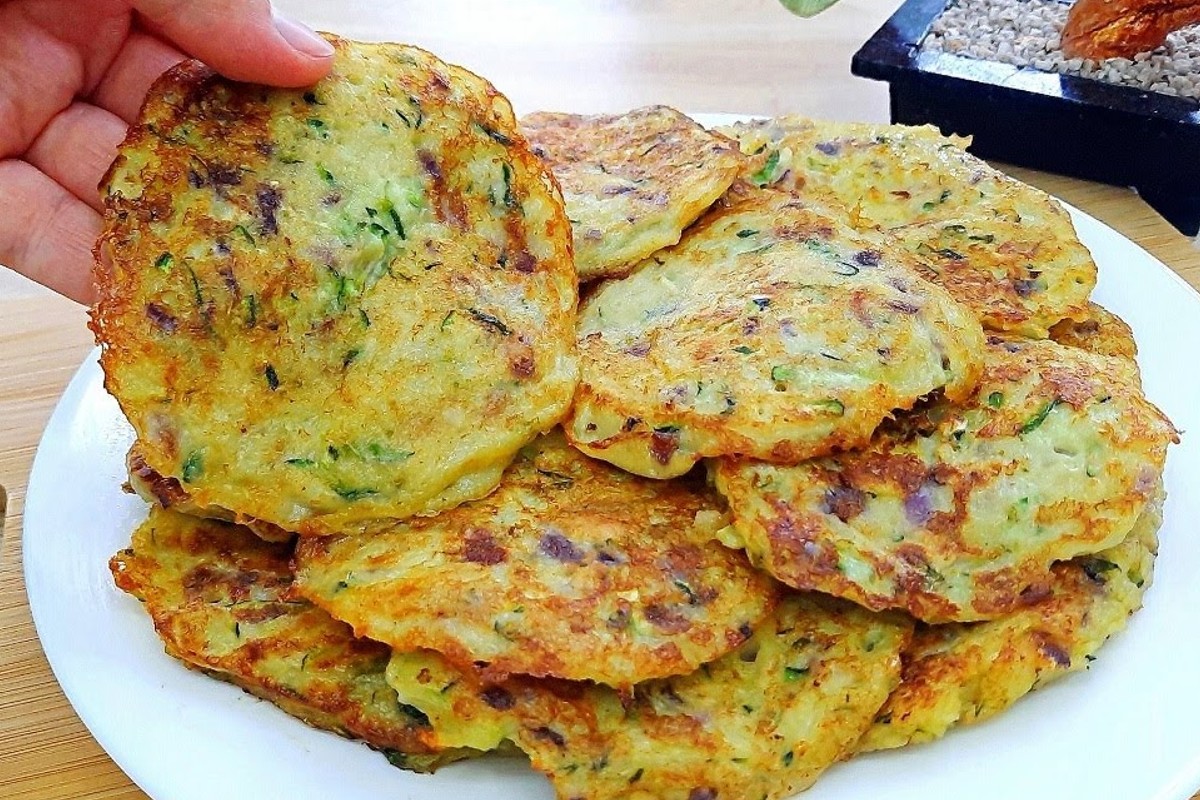 2 zucchine 3 patate 2 frittelle di zucchine 2