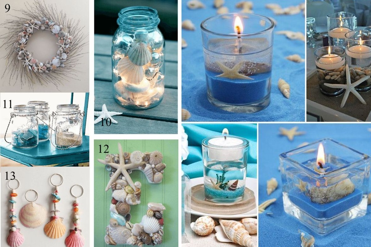 3 idee per realizzare lavoretti conchiglie fai da te