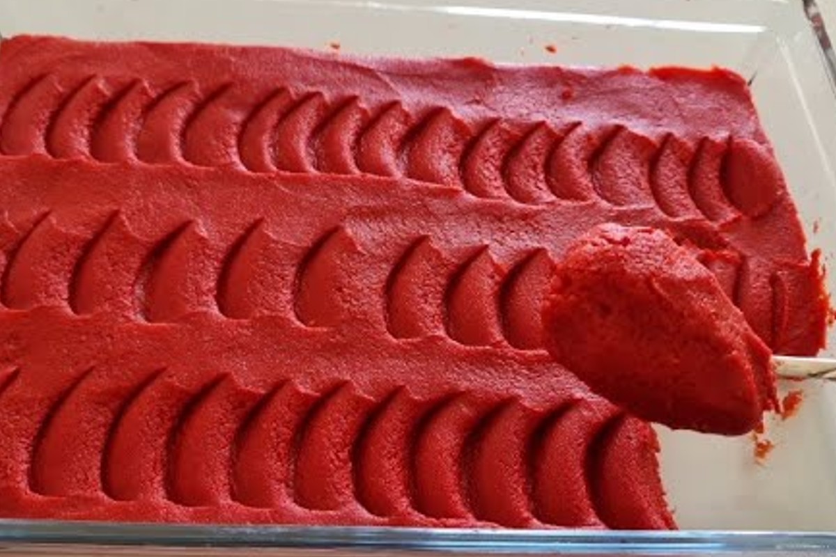 attenzione la ricetta del concentrato concentrato di pomodoro 1