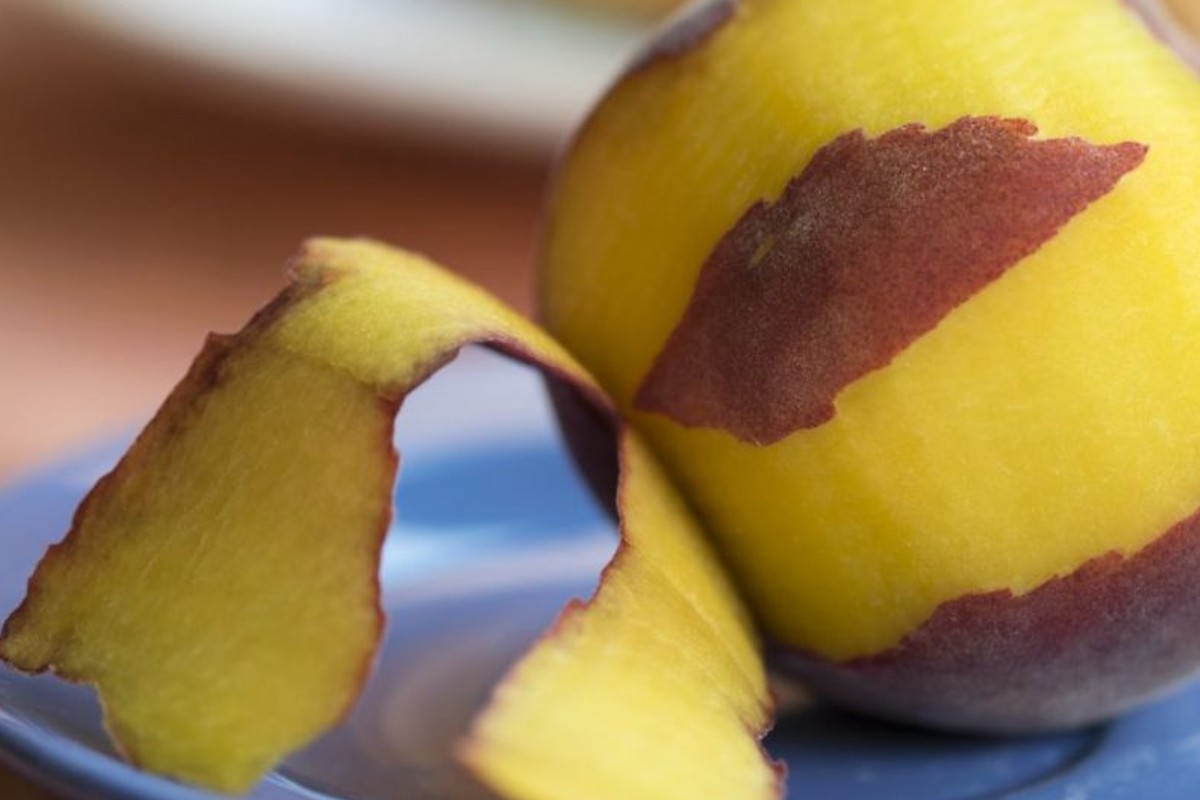 bucce delle pesche non le bucce pesche