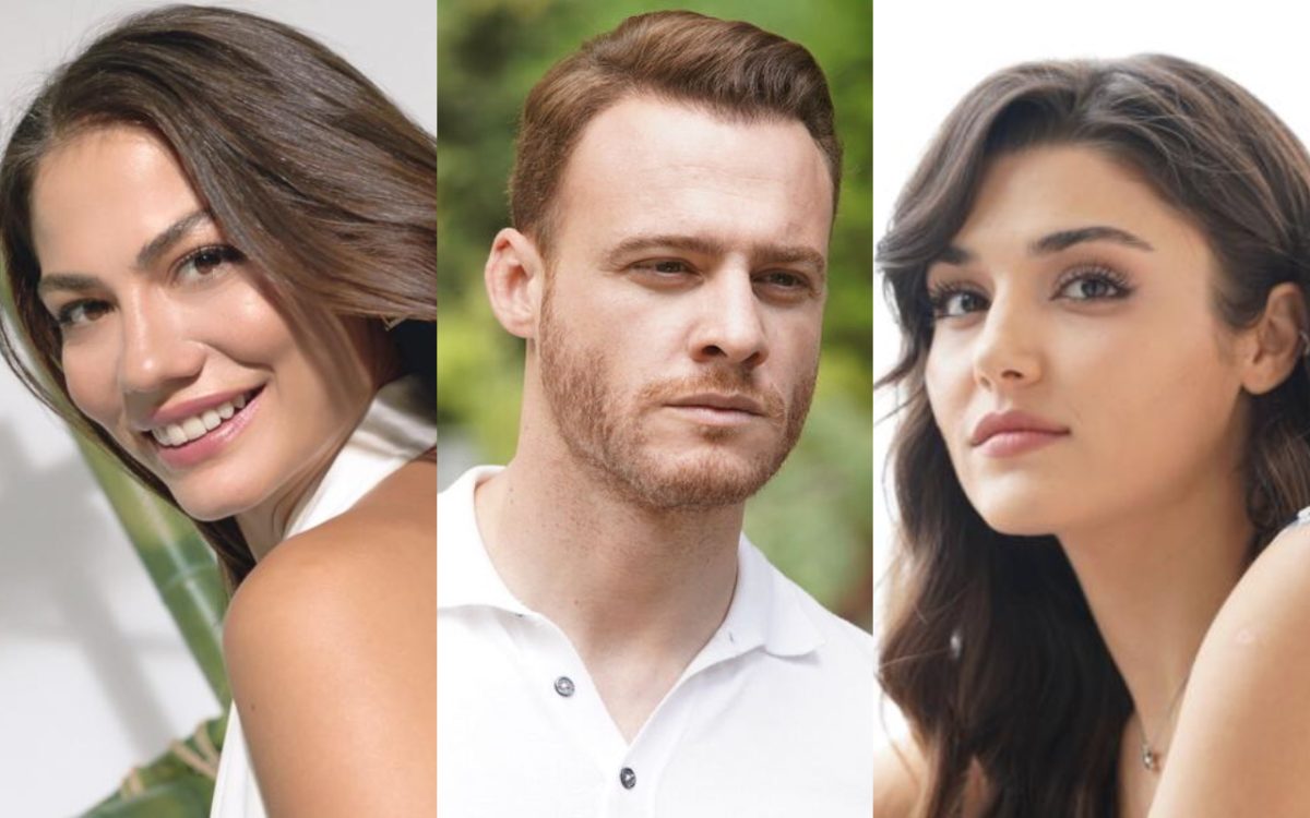 daydreamer e love is in Kerem Bursin Demet Ozdemir Hande Ercel