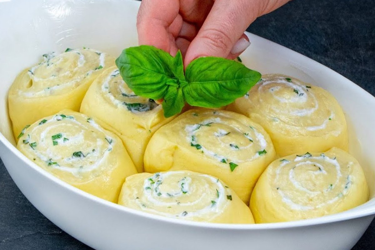 involtini di crema di formaggio panini al formaggio 3