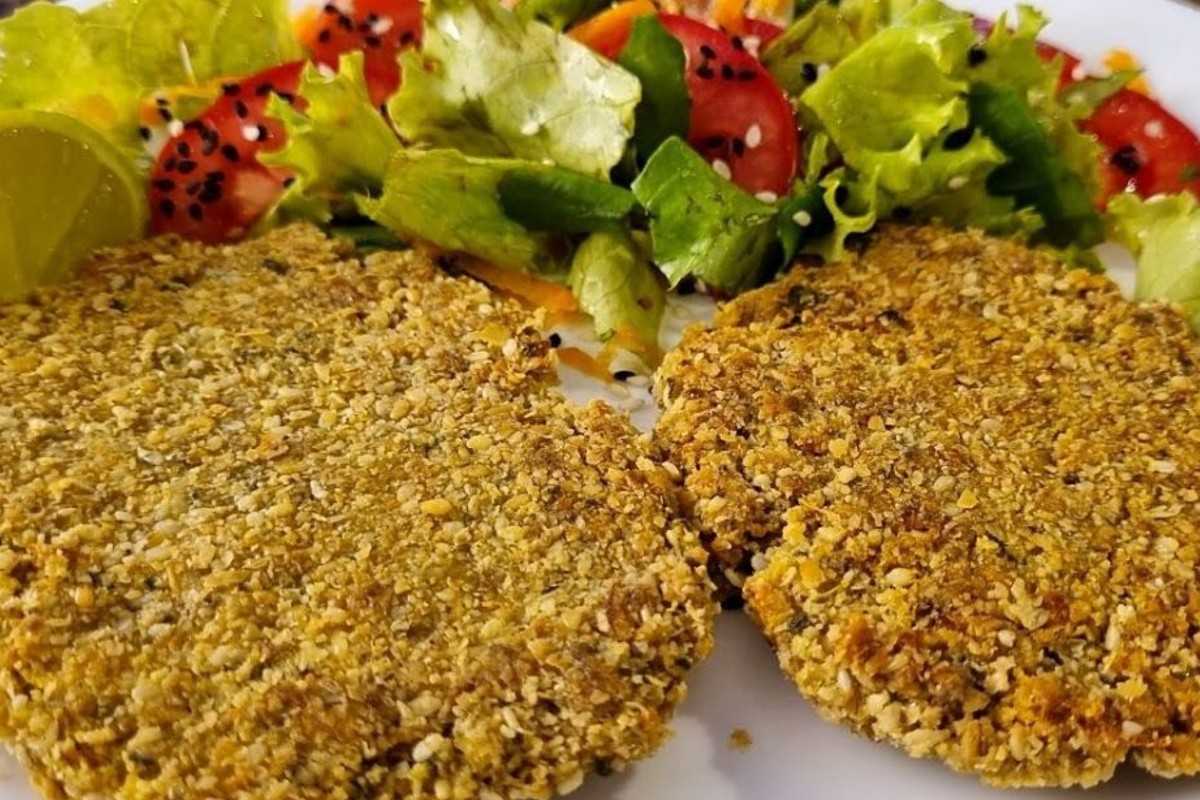 la cotoletta con avena piu cotoletta allavena