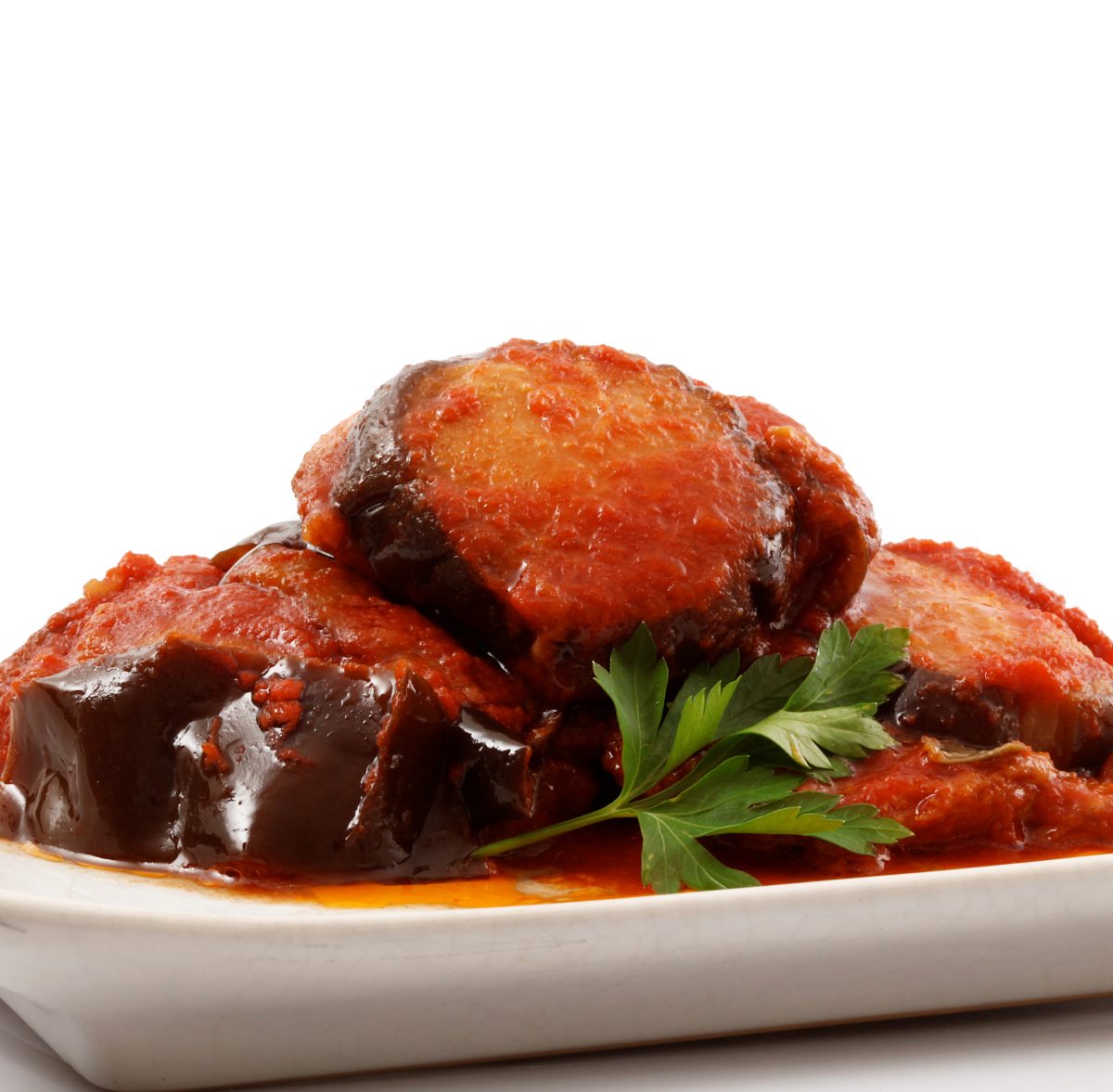 melanzane alla pizzaiola piatto AdobeStock 23473916