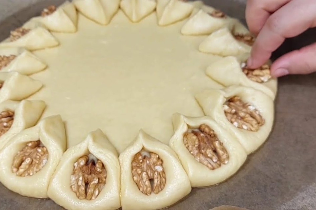 una torta cosi non lhai torta di noci