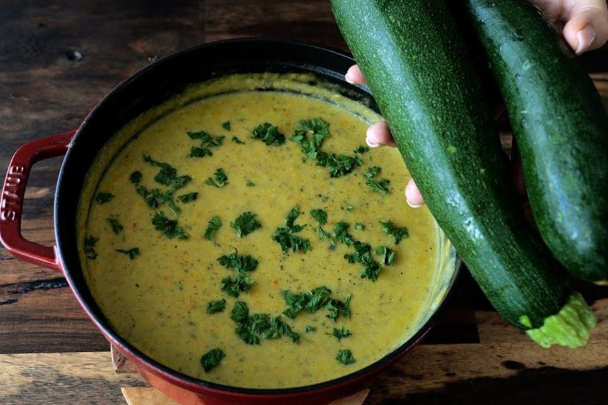 zuppa cremosa di zucchine zuppa cremosa zucchine