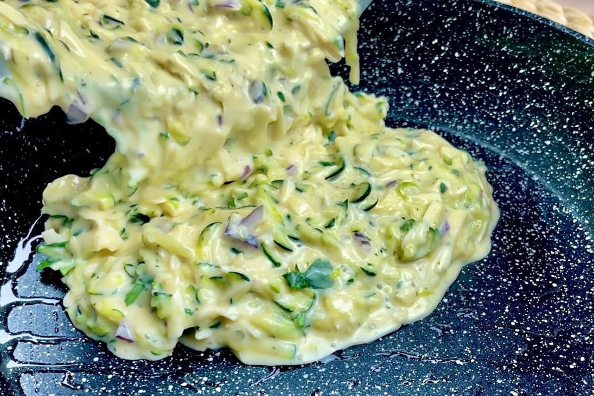 1 zucchina 2 uova e frittata zucchine