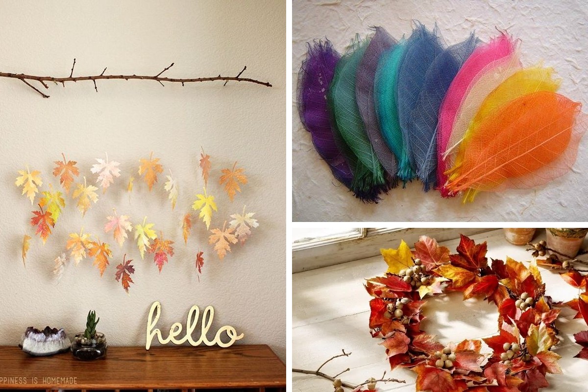 come riutilizzare le foglie secche foglie secche