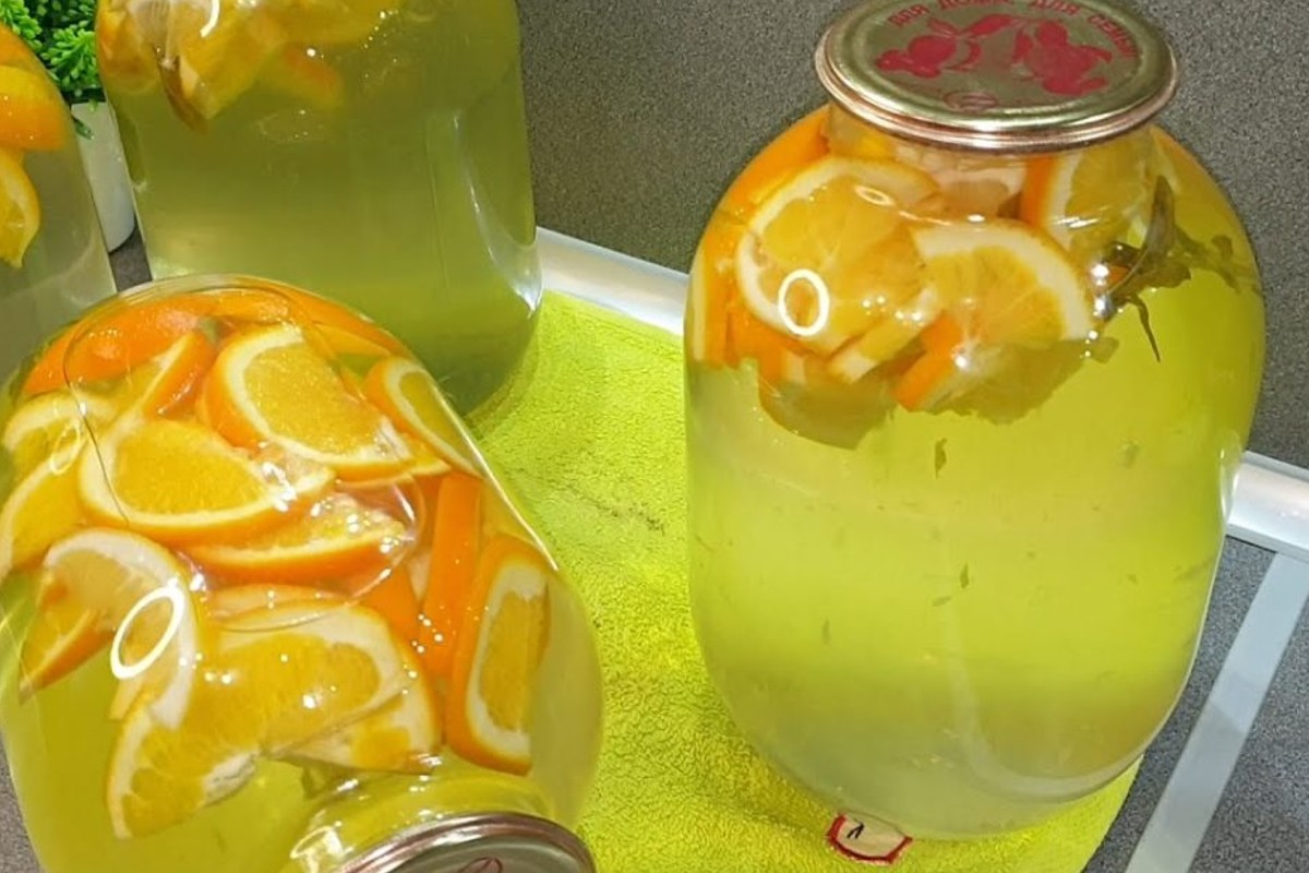 con 1 arancia 1 limone mojto per linverno