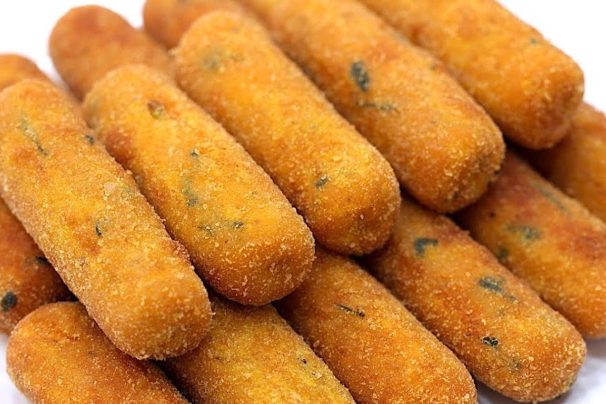 crocchette croquete de frango super crocchette di pollo