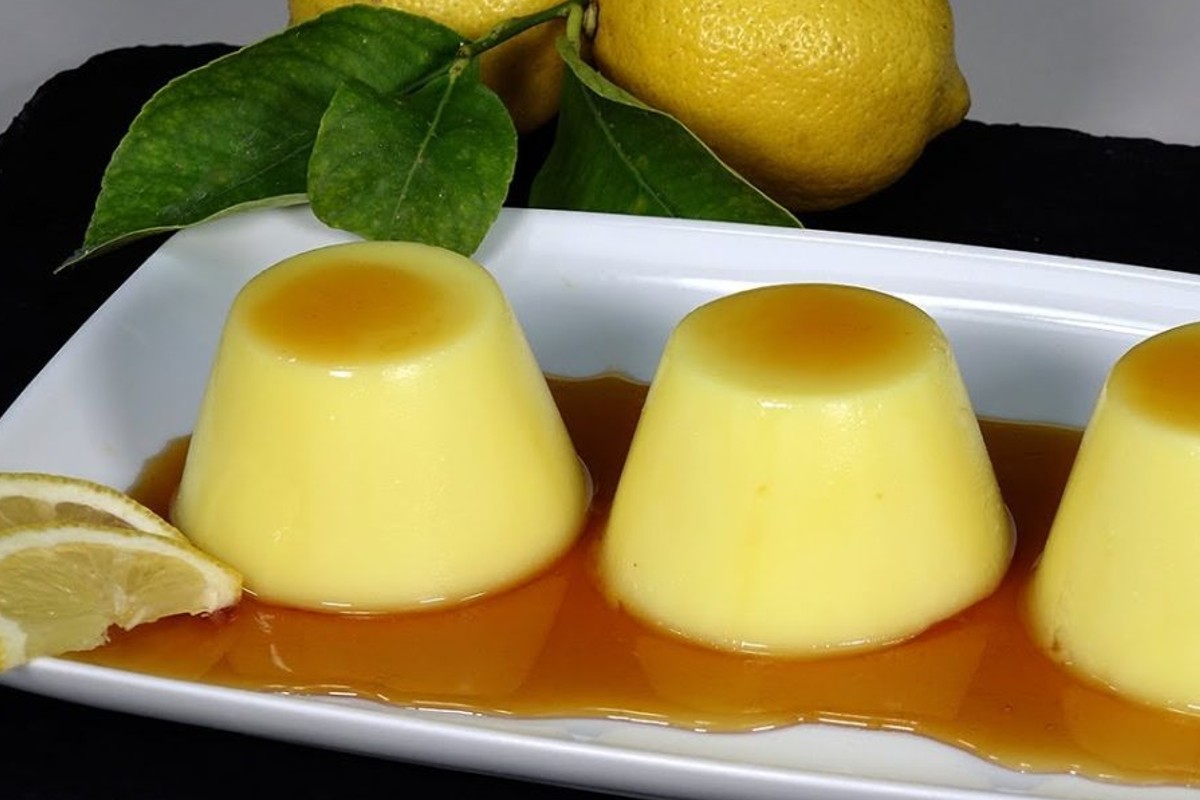 flan al limone senza forno flan al limone