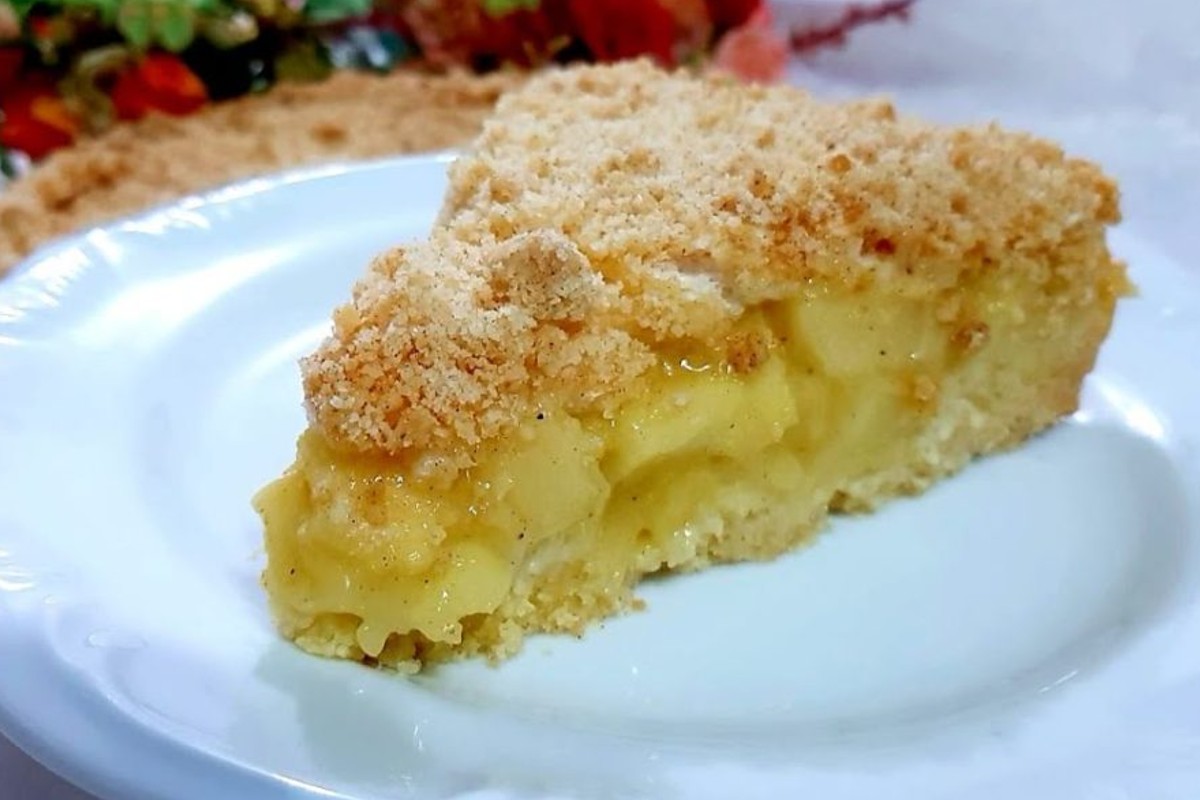 torta di mele cremosa e torta di mele 2