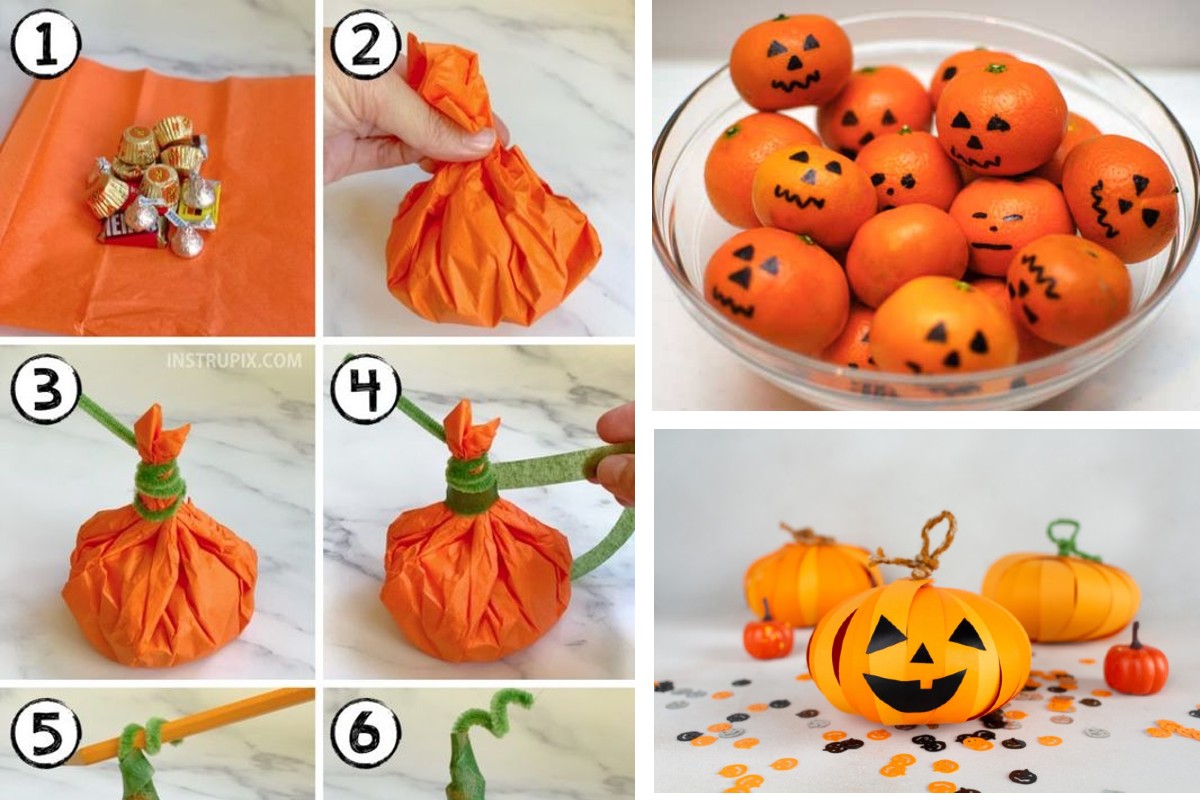 zucca di halloween fai da zucche fai da te