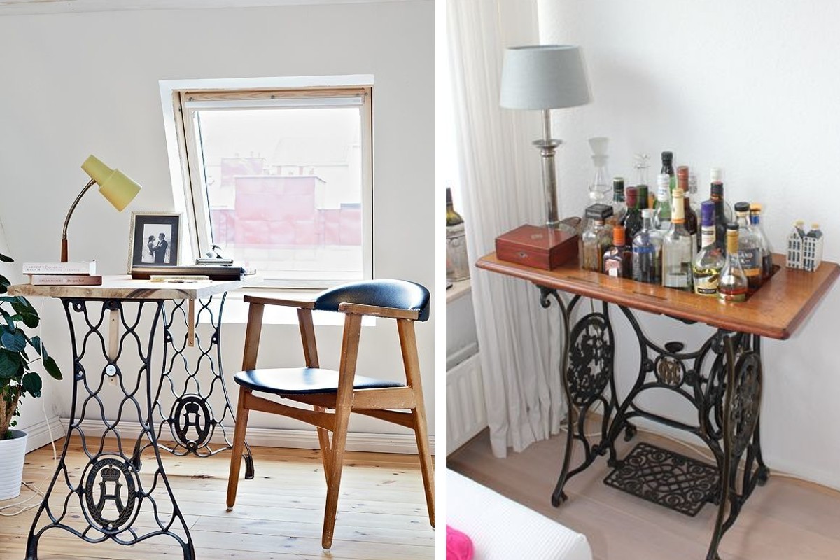 10 creative ways to repurpose riciclo macchine da cucire