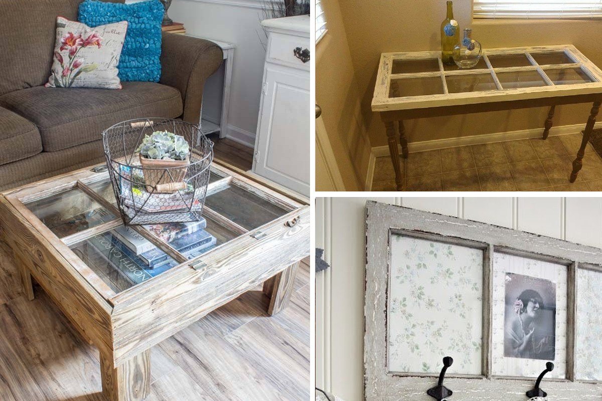 16 awesome diy projects with riciclare le finestre