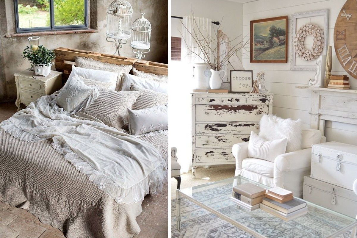 arredare la camera da letto stanza da letto shabby
