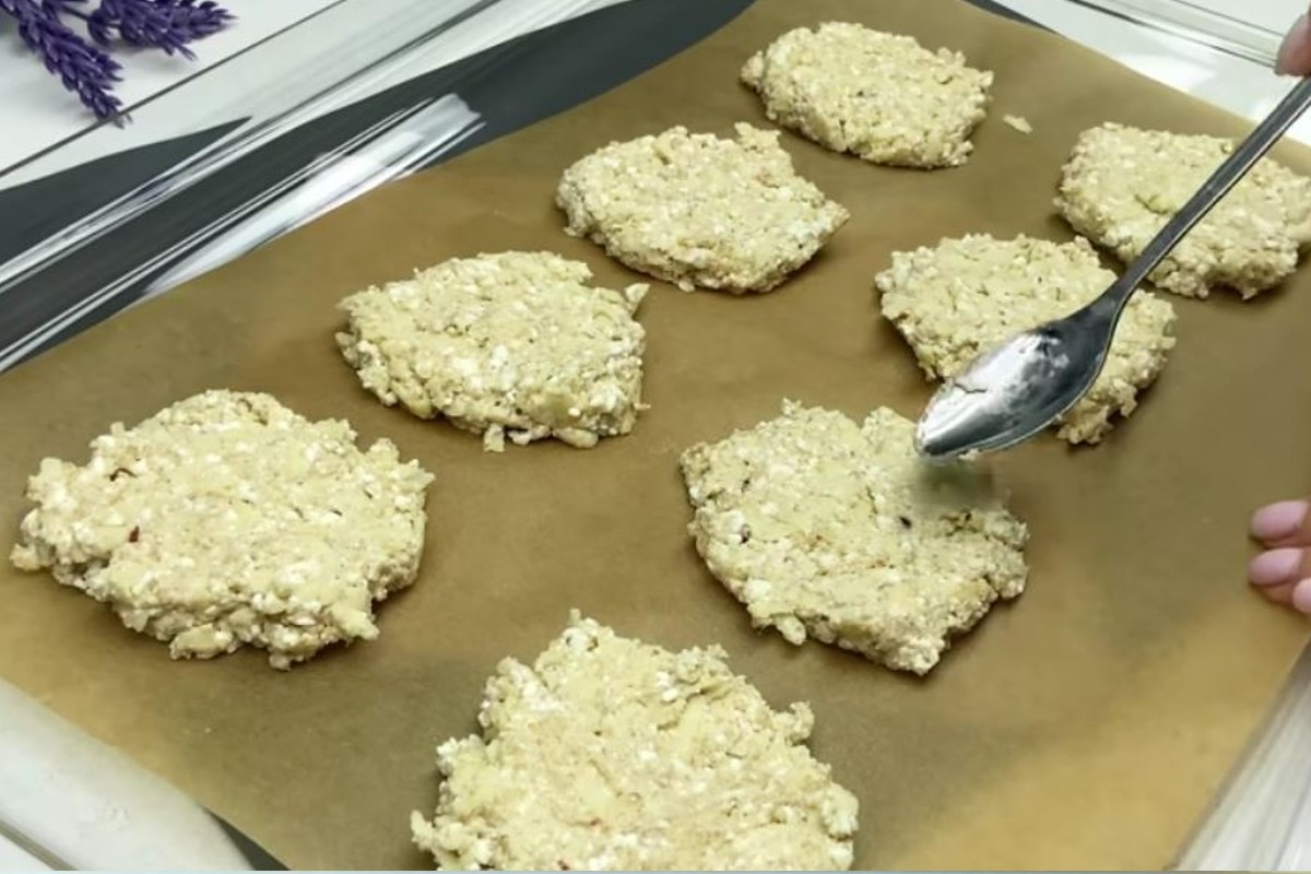 con 1 mela e della biscotti mele ricotta