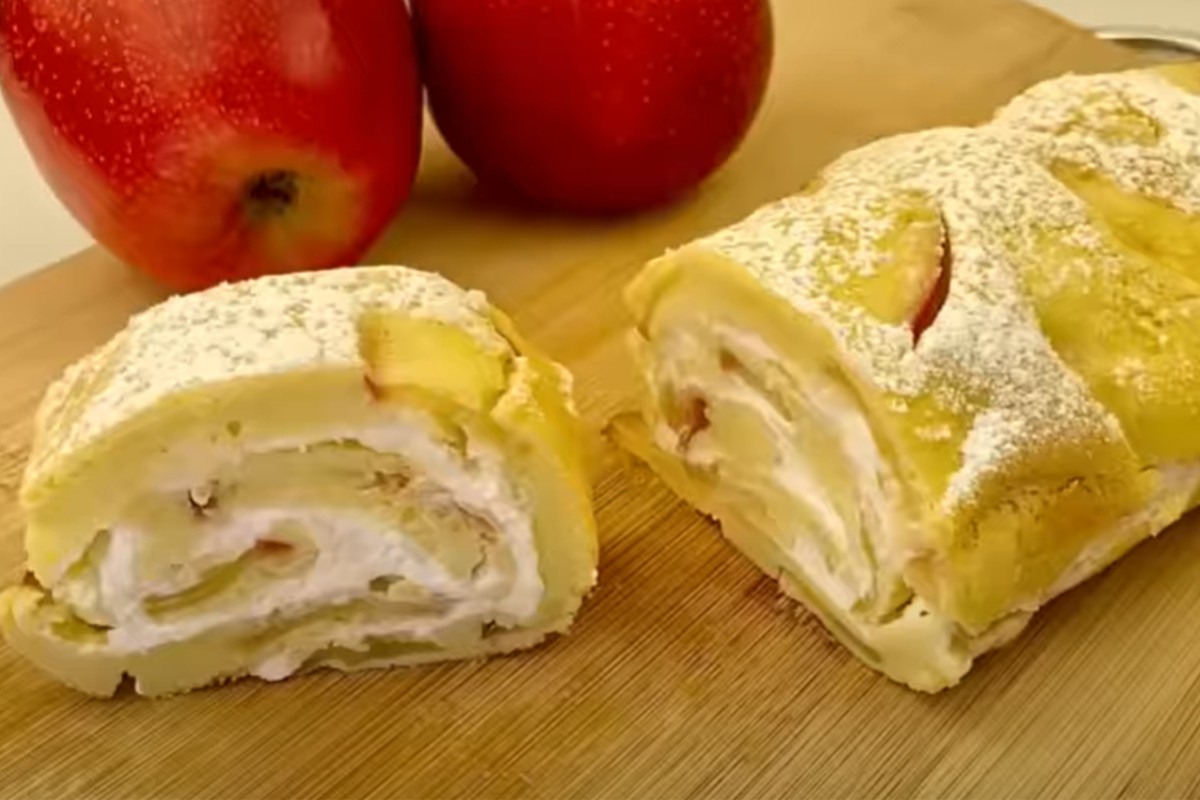 prendi 1 mela e fai rotolo alle mele