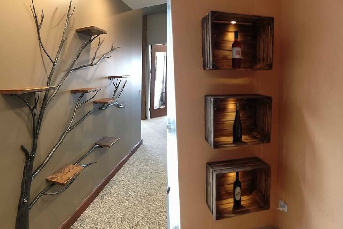 riciclo e fai da te mensole fai da te 3