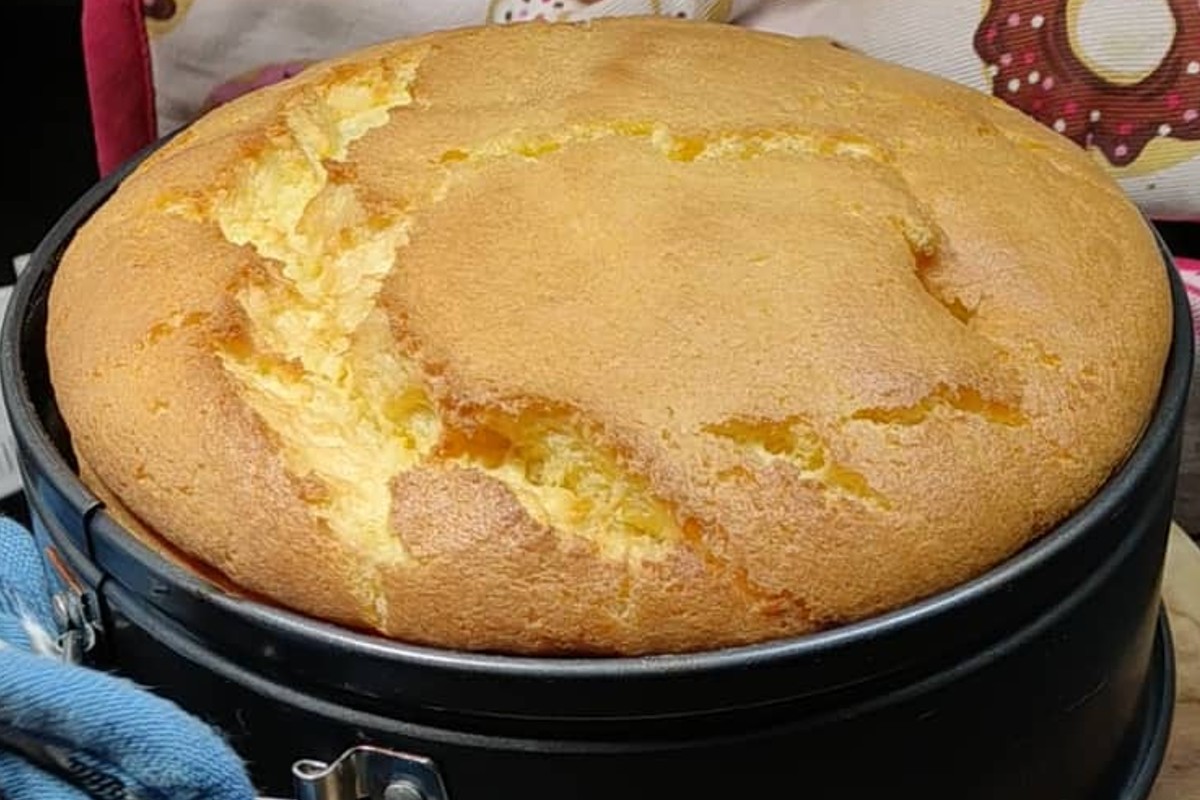 torta paradiso morbidissima pan di spagna 3 ingredienti 2