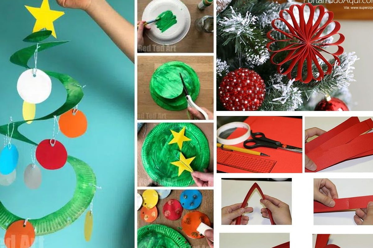 10 lavoretti di natale con LAVORETTI DI NATALE CON LA CARTA