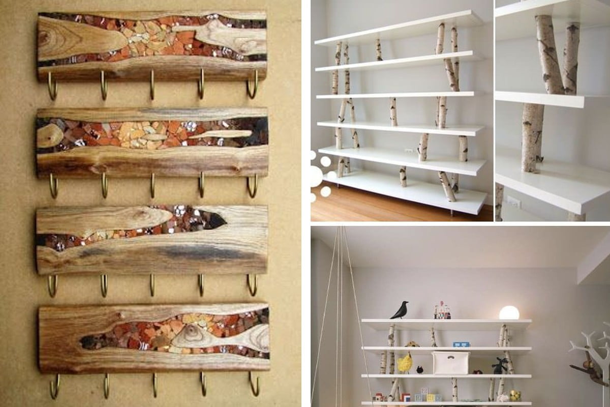 20 progetti di decorazioni per complementi legno fai da te