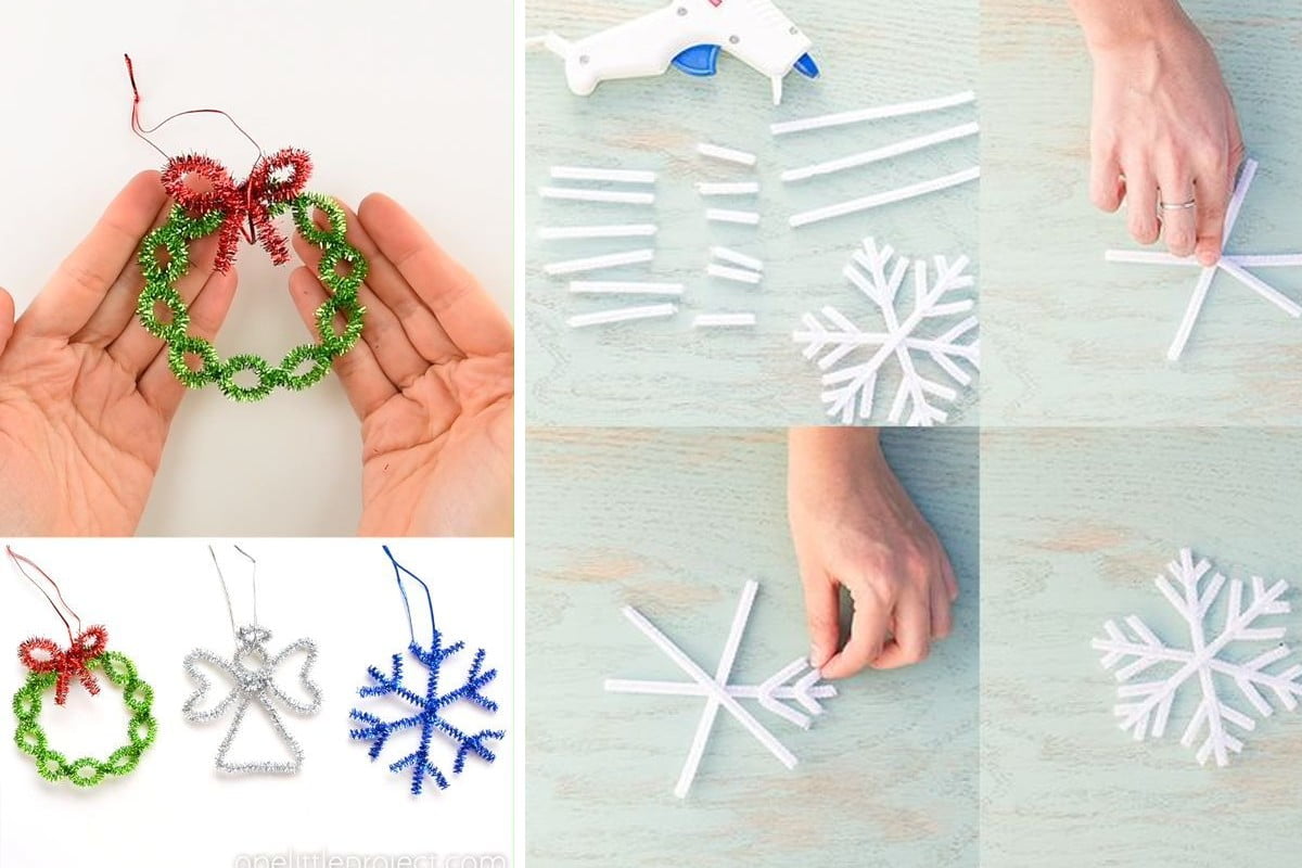 40 lavoretti di natale bellissimi DECORAZIONI FAI DA TE A COSTO 0