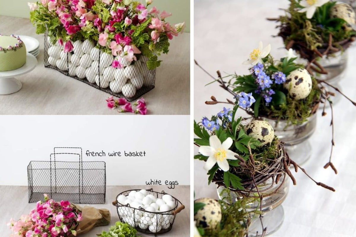 centrotavola pasqua 2023 il riciclo centrotavola fai da te 2023