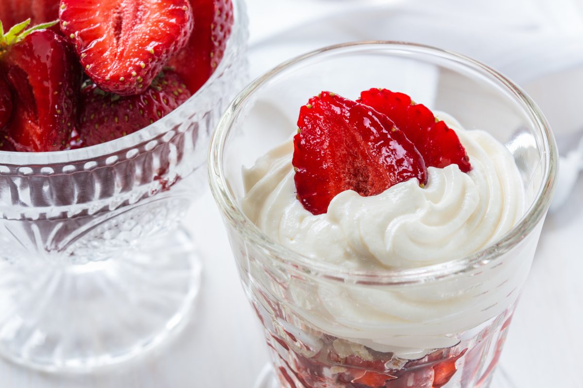 crema mascarpone e fragole golosissima NSR 10