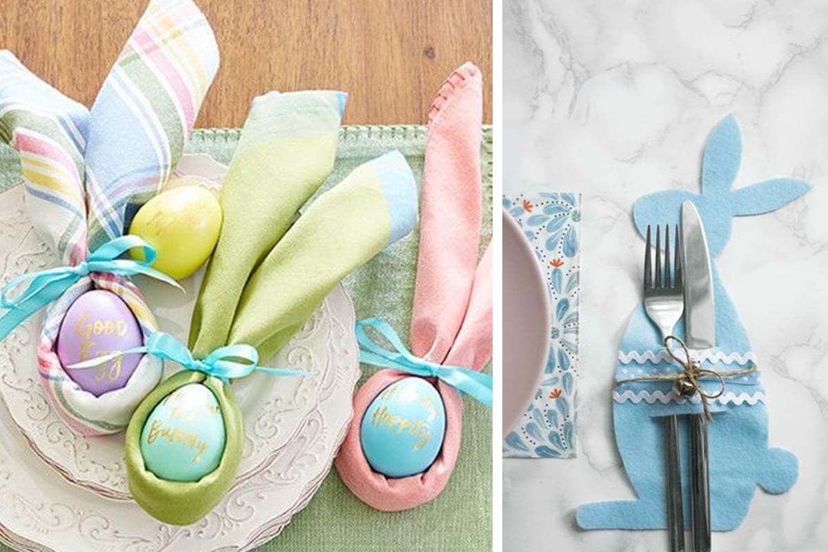 segnaposto fai da te per segnaposto pasqua 2023