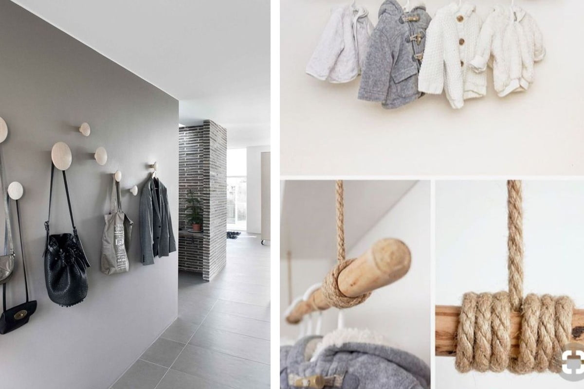 attaccapanni 191 idee fai da attaccapanni col riciclo