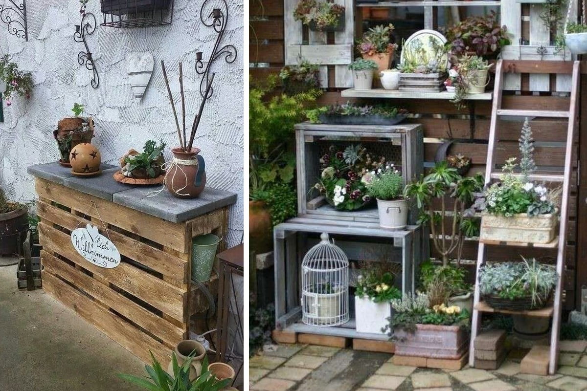 giardino in stile shabby chic giardino shabby