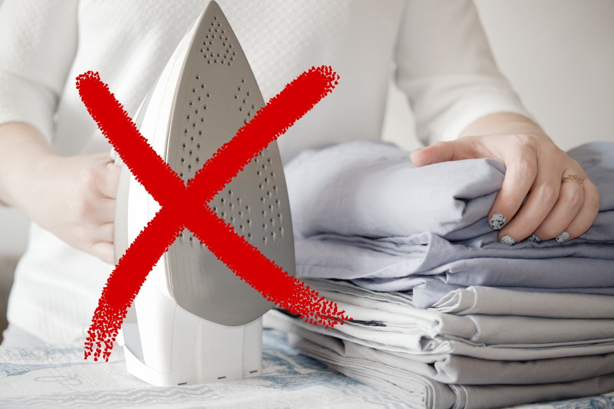 stirare i tessuti senza ferro odiate stirare le lenzuola ecco stirare le lenzuola
