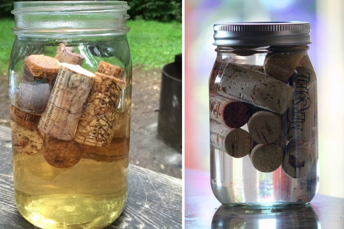 tappi di sughero nellalcool barattolo barattolo magico metti dei tappi sugheri nellalcool