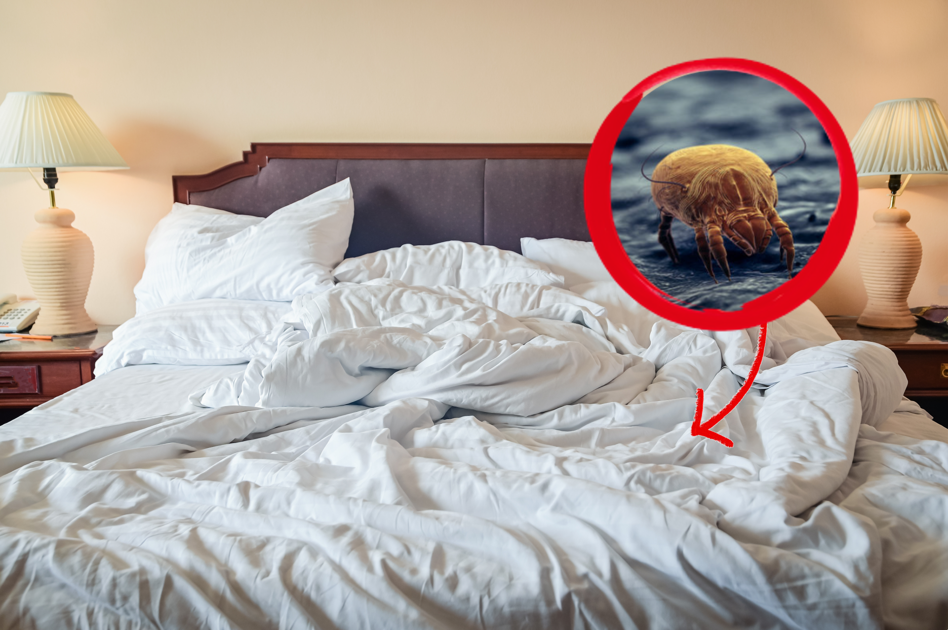 le chiavi per eliminare gli acari letto