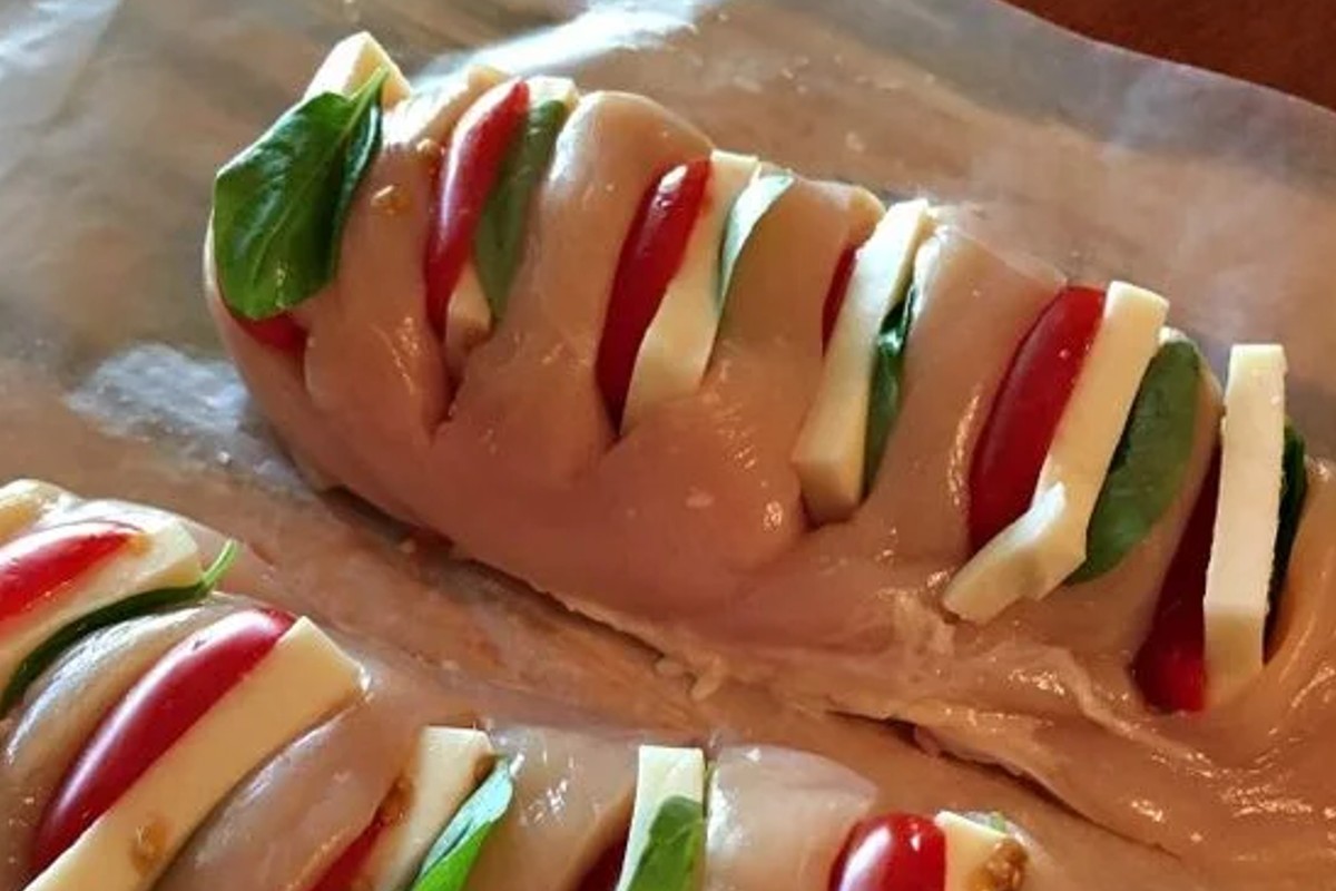 petto di pollo fallo alla petto di pollo alla caprese