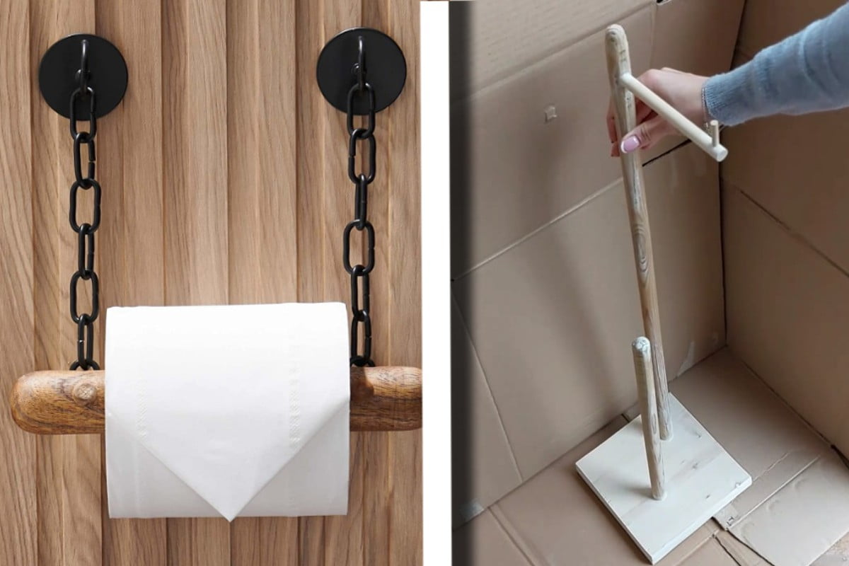 porta rotolo di carta igienica rotolo carta igienica fai da te