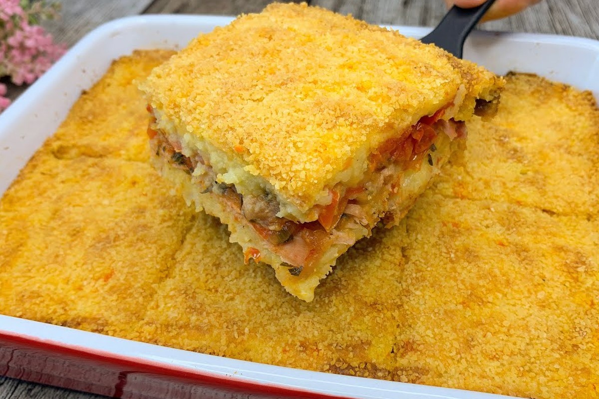 sformato di patate ripieno e 1 chilo di patate ecco timballo di patate