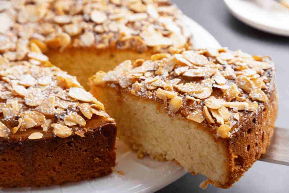 torta di mandorle gustosa e torta mandorle