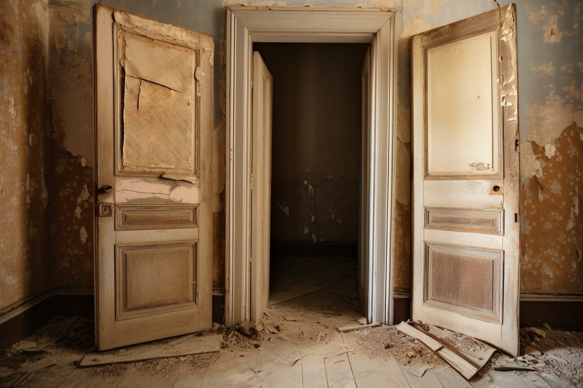 riciclare vecchie porte idee geniali AdobeStock 584502154