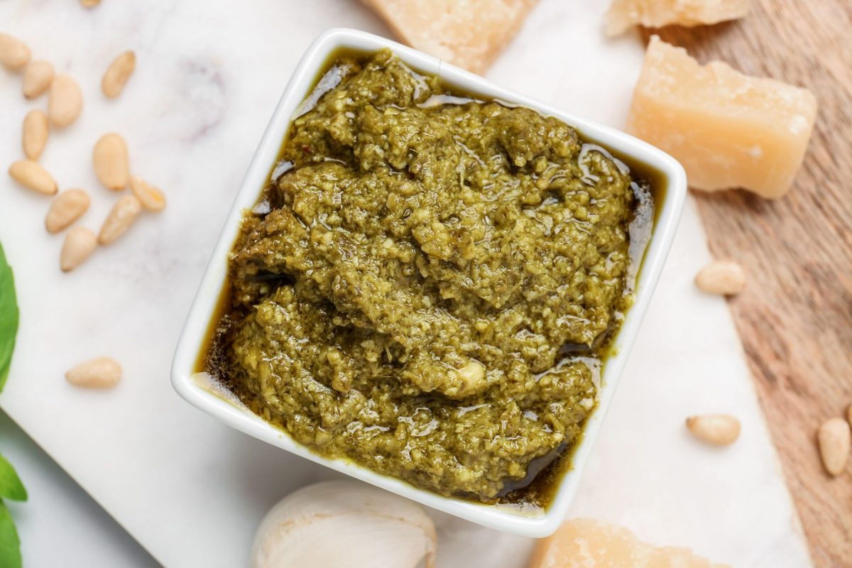pesto di fagiolini ottimo per PM fagiolini scaled