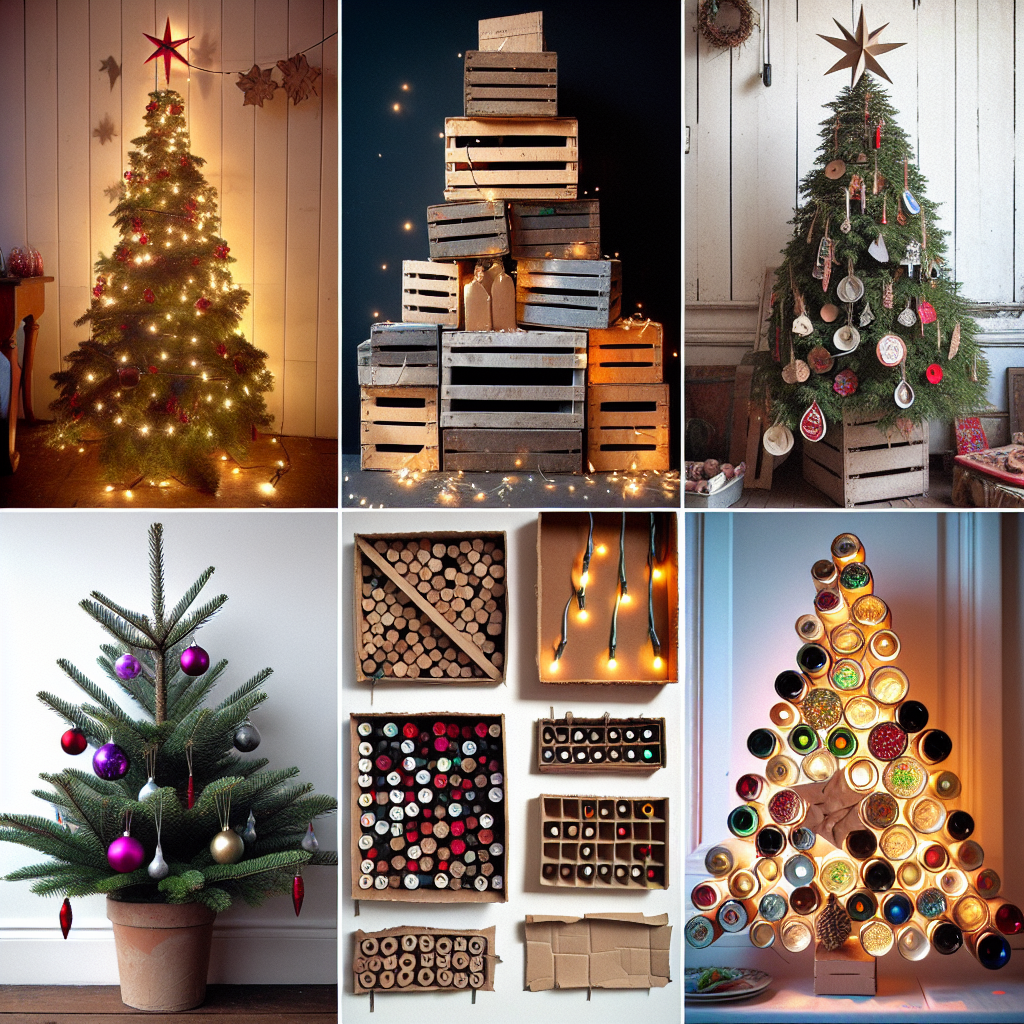 Alberi di Natale alternativi: 10 idee fai da te (amiche dell’ambiente)