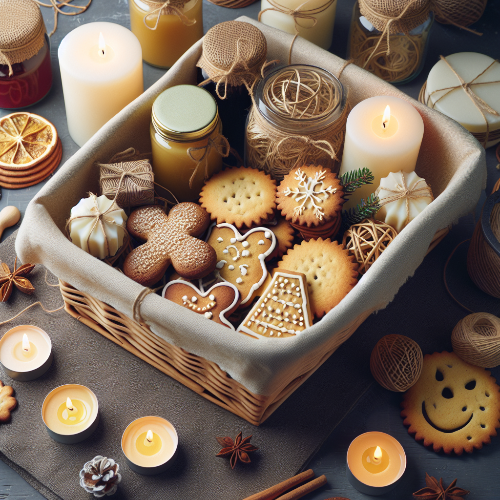 Cesti natalizi fai da te: come prepararli con prodotti fatti in casa, dai biscotti alle candele naturali