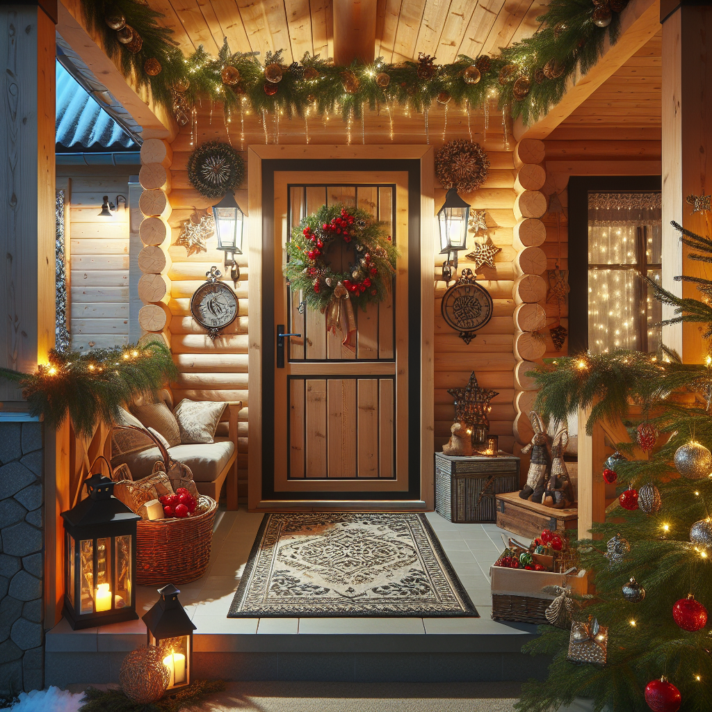 Decorare l’ingresso di casa per Natale: 6 idee fai da te di una suggestione unica