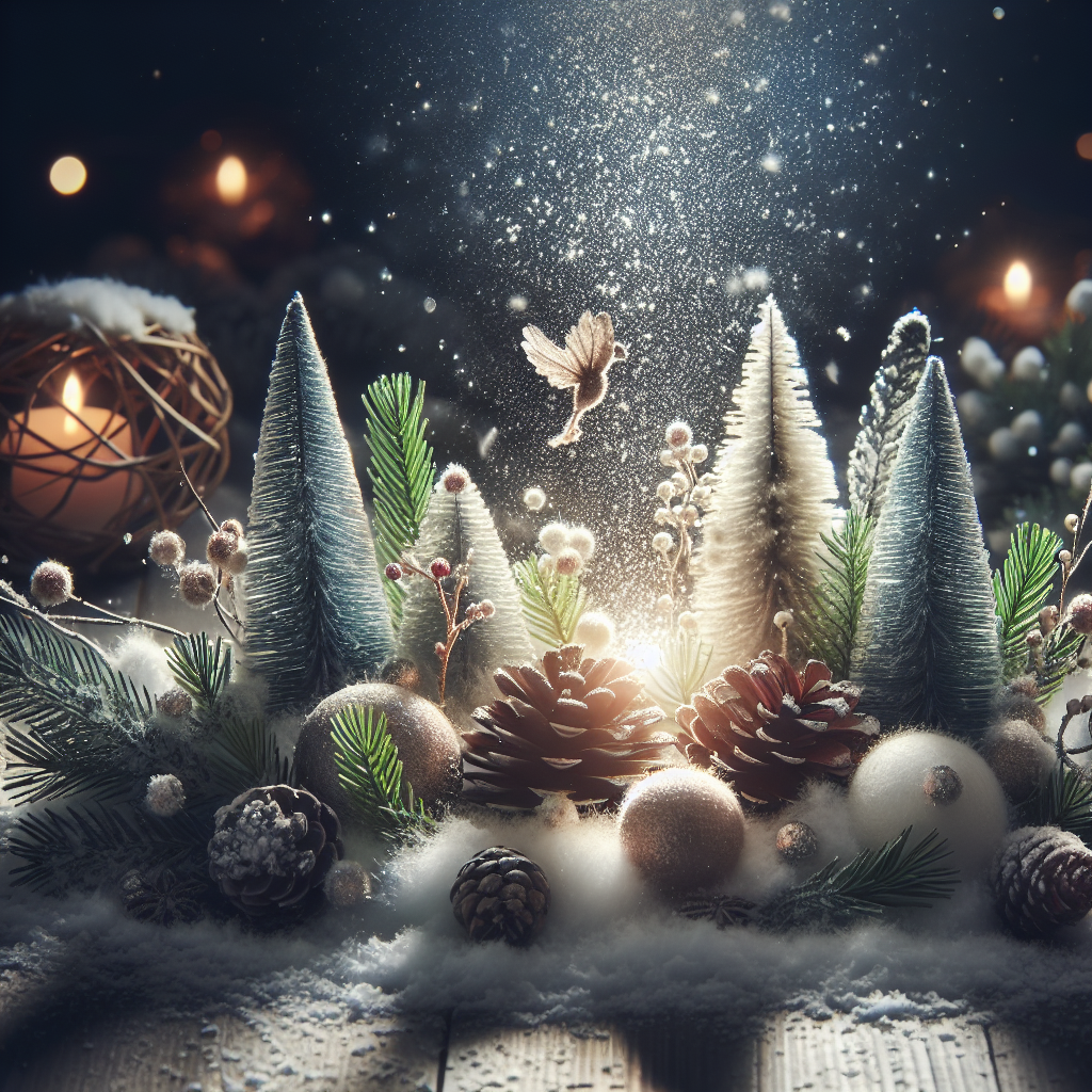 Decorazioni invernali con rametti di pino e di abete: ci vuole un attimo a realizzarle (e il risultato sprigiona magia)