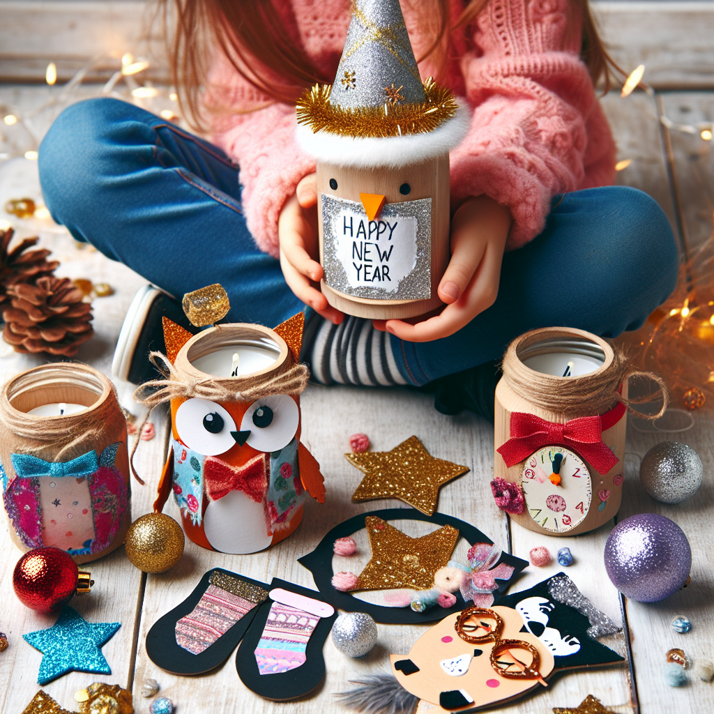 Lavoretti di Capodanno per bambini: 4 idee fai da te una più carina dell’altra