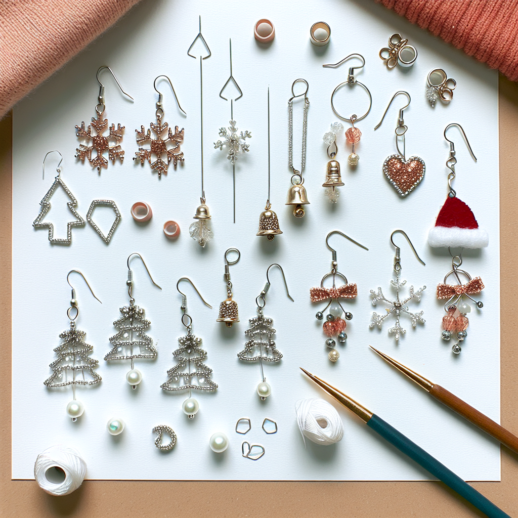 Orecchini natalizi fai da te: 5 idee originali e bellissime (a prova di inesperte)