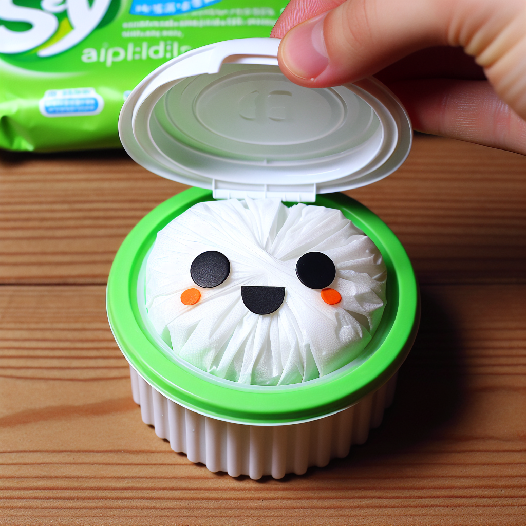 Ti spiego come riutilizzare in modo creativo i coperchi delle confezioni di salviette umidificate